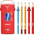 AFMAT Electric Pencil Sharpener, Rechargeable & Cordless, Fully Automatic Pencil Sharpener for Classroom, Auto in & Out, 5 Sharpness Modes, Heavy Duty Sharpeners for 6-12mm No.2/Jumbo Pencils PSC7