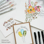 Speedball Hand-Lettering & Journaling Set, Brush Tip Pens Calligraphy, Beginners, Bullet Journaling Pens For Writing, Calligraphy Book, Bullet Journal Coloured Writing Pens, Creative Lettering