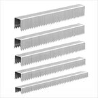 HW HAMWOO 20 Guage Galvanized T/50 Staples,5 Sizes Assorted Size Project Pack for Staple Gun or T-50 Stapler (1/4"+5/16"+3/8"+1/2"+9/16",6000 pcs)