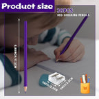 sqzrmdcg 36 PCS Purple Colored Pencils, Pre-sharpened Professional Wooden Art Pencils Set for Artists Painting | Premium Drawing Sketching Supplies (Purple)
