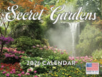 Secret Garden Calendar 2026 Botanical Monthly Wall Calender 12 Month | American Made In The USA
