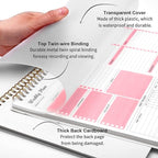 Weekly Planner Notepad Undated Weekly Goals Schedule Planner To Do List Notebook Planning Pad Calendars Organizers Habit Tracker Journal for Man & Women,52 Weeks (8.5x12")