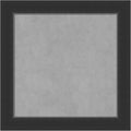 Amanti Art Black Framed Magnetic Board 25x25 Medium Vision Board for use with Magnets, 100% Metal Sheet to Display Items as Office Decor or for Home Organization in mudroom, Kitchen or Kids Room