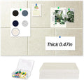 Thick Cork Board Tiles for Wall with Push Pins, Removable 36"x24"x0.47" Bulletin Board Sets, Self-Adhesive Pin Board | Magrowill 6 Packs Felt Panels for Office Home Classroom Dorm