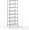 Regal Altair 18" Deep x 30" Wide x 86" Height Wire Shelving Kit | 8-Tier | NSF Commercial Storage Rack Unit