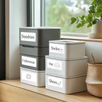 3×5 Inch White Removable Thermal Labels,Waterproof Thermal Label,240 Sheets per Roll with Perforated Lines