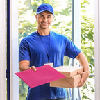 Fuxury Bubble Mailer, 8.5x12 Inch 25 Pack Self-Seal Adhesive Padded Envelopes Usable Size 8.5x11 Inch, Water Resistant Padded Mailers for Mailing,Packaging,Small Business,Shipping, Hot Pink #2
