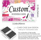 Custom Business Cards - Customizable Logo/Text/QR Code, 300gsm Matte Paper Front & Back Sides Printed, for Beauty Store, Nail Salon, Barber Store