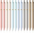 CRYLLIS Gel Pens,12 Pcs Black Ink Pens,Smooth Writing Nursing,Fine Point (0.5mm),Office Supplies Pack,Quicky Dry,Cute Pen For Teen Girls, Desk Accessories For Women,Valentines Party Favors