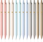CRYLLIS Gel Pens,12 Pcs Black Ink Pens,Smooth Writing Nursing,Fine Point (0.5mm),Office Supplies Pack,Quicky Dry,Cute Pen For Teen Girls, Desk Accessories For Women,Valentines Party Favors