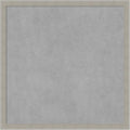 Amanti Art Grey Framed Magnetic Board 26x26 Medium Vision Board for use with Magnets, 100% Metal Sheet to Display Items as Office Decor or for Home Organization in mudroom, Kitchen or Kids Room