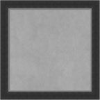 Amanti Art Black Framed Magnetic Board 19x19 Small Vision Board for use with Magnets, 100% Metal Sheet to Display Items as Office Decor or for Home Organization in mudroom, Kitchen or Kids Room