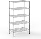 Regal Altair 21" Deep x 36" Wide x 64" Height Wire Shelving Kit | 5-Tier | NSF Commercial Storage Rack Unit