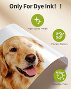 Uinkit Glossy Photo Paper 11.1mil 230g For Inkjet Printer Only (8.5X11X50)