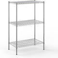 Regal Altair 21" Deep x 36" Wide x 54" Height Wire Shelving Kit | 3-Tier | NSF Commercial Storage Rack Unit