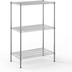 Regal Altair 21" Deep x 36" Wide x 54" Height Wire Shelving Kit | 3-Tier | NSF Commercial Storage Rack Unit