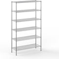 Regal Altair 18" Deep x 48" Wide x 86" Height Wire Shelving Kit | 6-Tier | NSF Commercial Storage Rack Unit