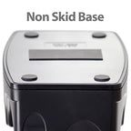 Officemate Heavy Duty Weighted 2-in-1 Tape Dispenser, Recycled,Black (96660)