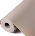 Shelf Liners for Kitchen Cabinets Drawer Liner Non Adhesive Cupboard Mat EVA Material Waterproof Refrigerator Mats Washable Fridge Liner for Cupboard and Desks Liner Beige 11.8 x 118 Inches