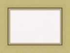 Amanti Art White Cork Board for Wall, 18x24 Vision Board with Gold Frame, Small Corkboard Office Decor for Home Organization, Casual Corkboard Pinboard to Display Items for Home Organization in