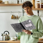 EPI 960 Pack (Pallet) College Ruled Composition Notebook Bulk, 200 pages (100 Sheets), 9-3/4 x 7-1/2, Black Marble, Bulk School Supplies, Heavy Duty, Durable Office Notebooks, Sturdy Sewn Binding