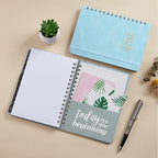 2026 Planner - Weekly and Monthly Planner 2026, Jan 2026 - Dec 2026, 6.4" x 8.5", Daily Planner Calendar Planner with Monthly Tabs, Elastic Closure, Pocket, Notes, Faux Leather Cover Yearly Agenda(Blue)