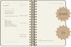 Full Focus Leather Coil Planner by Michael Hyatt - The #1 Daily Planner to Set Annual Goals, Increase Focus, Eliminate Overwhelm, and Achieve Your Biggest Goals - Hardcover (Oatmeal)