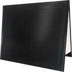 GraduationMall 11"x14" Smooth Padded Diploma Cover Certificate Holder Black