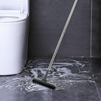 CELOX Grout Brush with Long Handle, Tile Grout Cleaner Brush for Tile Floors, for Shower Tile, for Cleaning Grout, Gray