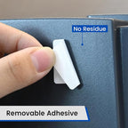L LIKED 1" x 1" Square Removable Labels, No Residue, Water and Oil Resistant Labels for QR Code, Use for Both Home and Office (1 Roll, 1380 Labels)