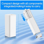 Keyboard Cleaning Kit Laptop Cleaner, 32-in-1 Computer Screen Cleaning Brush Tool, Multi-Function PC Electronic Cleaner Kit Spray for iPad iPhone Pro, Earbuds, Airpods, Camera Lens, Monitor (White)