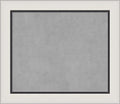 Amanti Art Silver Framed Magnetic Board 26x30 Medium Vision Board for use with Magnets, 100% Metal Sheet to Display Items as Office Decor or for Home Organization in mudroom, Kitchen or Kids Room