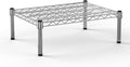 Regal Altair 18''W x 24''L x 8''H Chrome Plated Wire Dunnage Rack | Off The Floor Storage