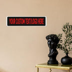 Custom Sign Personalized Custom Metal Sign, Customize For Office, Business, Workplace, Office, Home, Delivery Signs 4x16