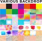 AHEADGOODS Custom Stickers - Personalized Labels, Customized Stickers with Any Design Image Logo Text, 100 Labels (Scalloped, 4"x4")