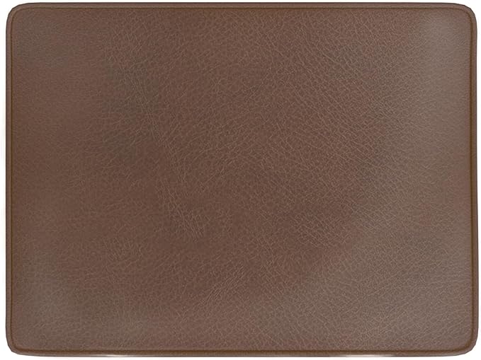 Spatial Order Home Decor | Dinah Collection Modern Storage Ottoman | Ottoman with Storage for Living Room & Bedroom(Brown Faux Leather)