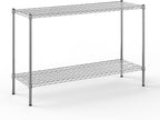 Regal Altair 18" Deep x 54" Wide x 34" Height Wire Shelving Kit | 2-Tier | NSF Commercial Storage Rack Unit