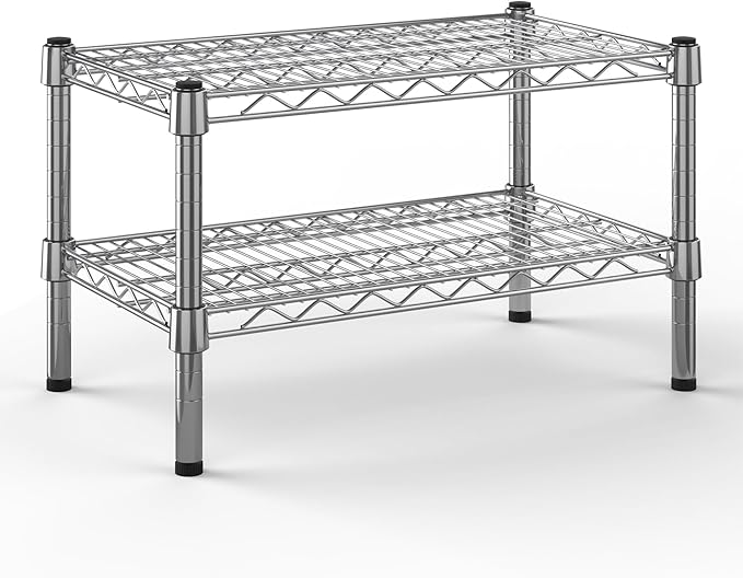 Regal Altair 14" Deep x 24" Wide x 14" Height Wire Shelving Kit | 2-Tier | NSF Commercial Storage Rack Unit