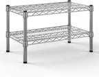 Regal Altair 14" Deep x 24" Wide x 14" Height Wire Shelving Kit | 2-Tier | NSF Commercial Storage Rack Unit