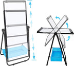 Dry Erase Board with Stand - Double Sided 28"x20" Portable Writing Whiteboards, Height Adjustable & 360° Rotating U Stand Magnetic Whiteboard for Home, School, Restaurant & Presentation