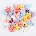 Decorative Push Pins,30pcs Flower Push Pins for Cork Board Colorful Thumb Tacks Cute Push Pins Fun Thumb Tacks Decorative for Photo Wall, Feature Wall,Map, Bulletin Board, Office or Home