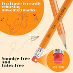 Hapikalor 360-Pack Sharpened #2 Yellow Pencils with Erasers, Bulk Pack Graphite Pencils for School Classroom Teacher Supplies, Writing, Drawing and Sketching