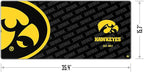 YouTheFan NCAA Iowa Hawkeyes Logo Series Desk Pad