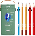 AFMAT Electric Pencil Sharpener, Rechargeable & Cordless, Fully Automatic Pencil Sharpener for Classroom, Auto in & Out, 5 Sharpness Modes, Heavy Duty Sharpeners for 6-12mm No.2/Jumbo Pencils PSC7