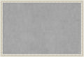 Amanti Art Silver Framed Magnetic Board 26x38 Large Vision Board for use with Magnets, 100% Metal Sheet to Display Items as Office Decor or for Home Organization in mudroom, Kitchen or Kids Room