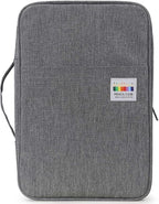 YOUSHARES Big Capacity Colored Pencil Case - 300 Slots large Pen Case Organizer with Multilayer Holder for Prismacolor Colored Pencils & Gel Pen (Grey)
