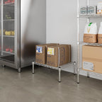 Regal Altair 18" Deep x 24" Wide x 8" Height 1-Tier Wire Shelving Kit | NSF Commercial Storage Rack Unit