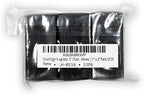 SmartSign Magnetic 'C' Channel Card Holders for Metal Racks and Shelves | 1" x 2" Pack of 25