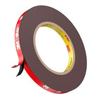 Double Sided Tape, Heavy Duty Mounting Tape Waterproof Foam Tape, 32FT Length, 0.39IN Width for LED Strip Lights, Home/ Office Decor, Made of 3M VHB Tape