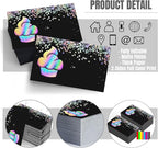Custom Business Cards Double-Sided Personalized Stationery | Professional 300GSM Matte Paper for Small Business | 3.5x2 Inch